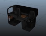 Freightliner FLT dropdeck trailer