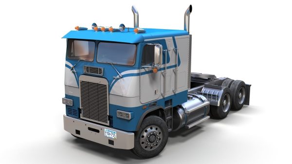Freightliner FLT dropdeck trailer