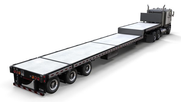 Freightliner FLT dropdeck trailer