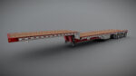Freightliner FLT dropdeck trailer