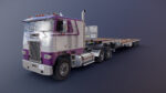 Freightliner FLT dropdeck trailer