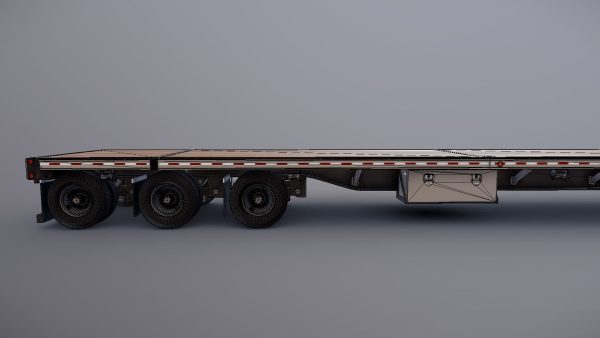 Freightliner FLT dropdeck trailer