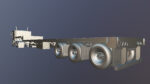 Freightliner FLT dropdeck trailer