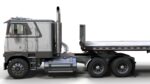 Freightliner FLT dropdeck trailer