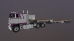 Freightliner FLT dropdeck trailer