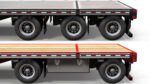 Freightliner FLT dropdeck trailer