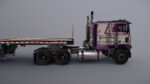 Freightliner FLT dropdeck trailer