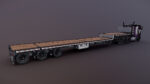 Freightliner FLT dropdeck trailer