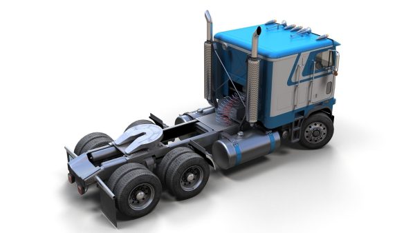 Freightliner FLT dropdeck trailer