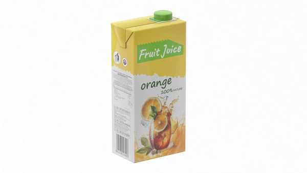 Fruit Juices Low Poly
