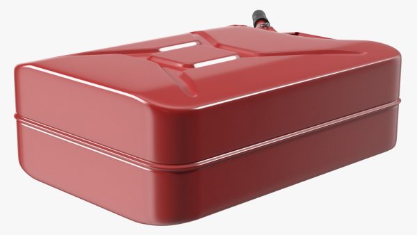 Fuel Can with Flexible Spout Red