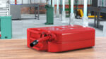Fuel Can with Flexible Spout Red