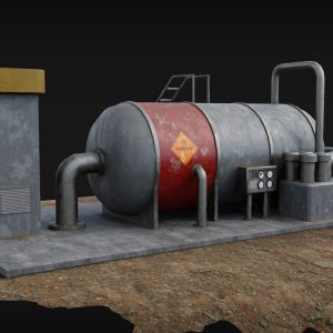 Fuel Tank with Pump