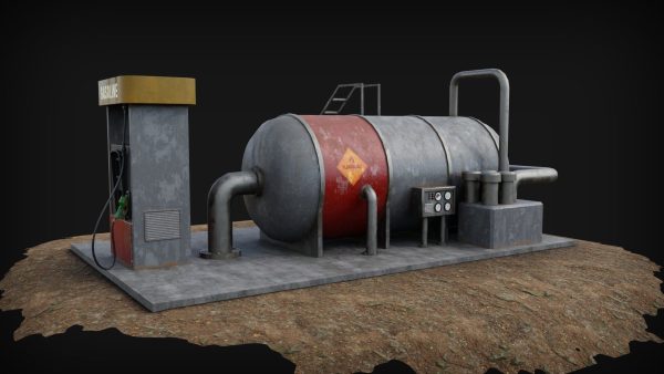 Fuel Tank with Pump