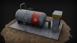 Fuel Tank with Pump