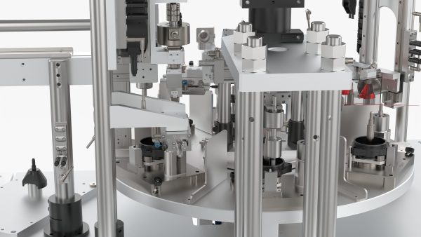 Full Automatic Motor Rotor Magnetization and Synthesis Machine