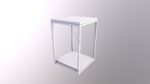 Furniture End Table Industrial