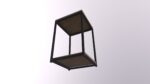 Furniture End Table Industrial