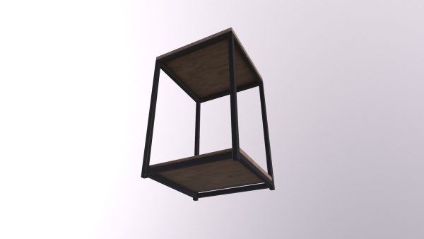 Furniture End Table Industrial