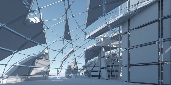 Futuristic Architectural Interior 14