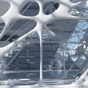 Futuristic Architectural Interior 14
