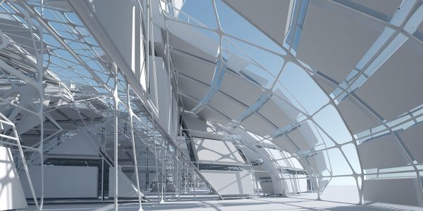 Futuristic Architectural Interior 14