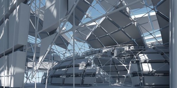 Futuristic Architectural Interior 14