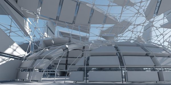 Futuristic Architectural Interior 14