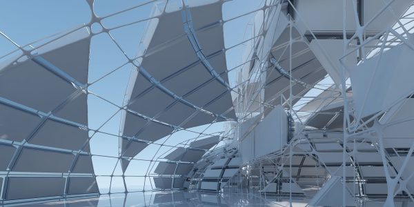 Futuristic Architectural Interior 14
