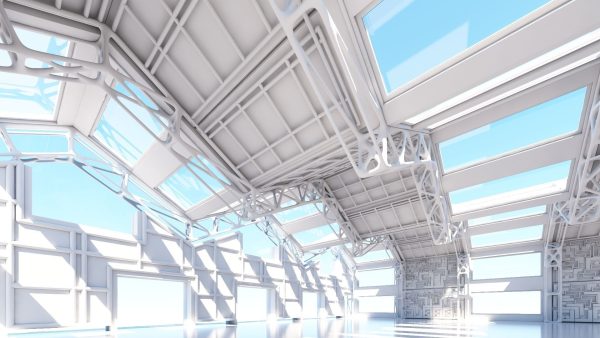 Futuristic Architectural Interior 20