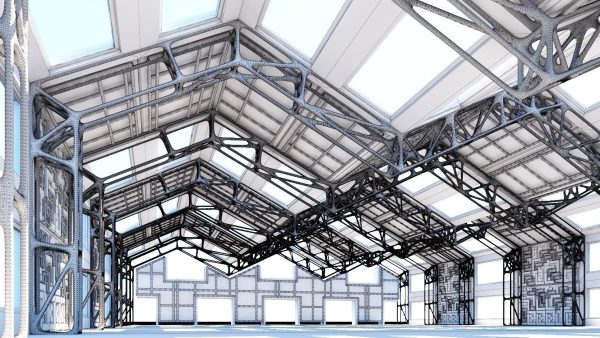 Futuristic Architectural Interior 20