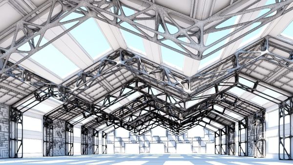 Futuristic Architectural Interior 20