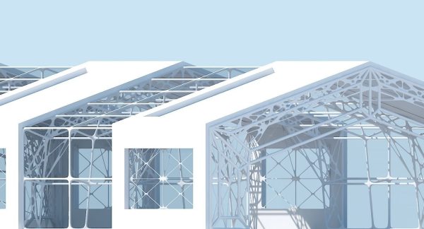 Futuristic Architectural Structure 12