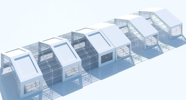 Futuristic Architectural Structure 12