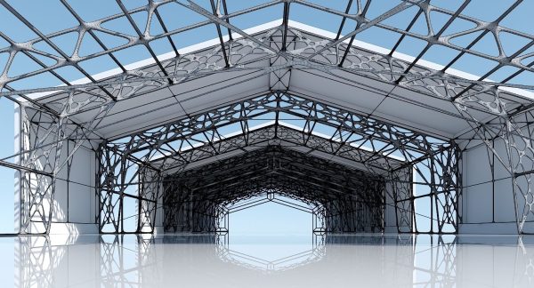 Futuristic Architectural Structure 12