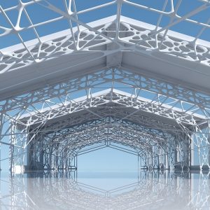 Futuristic Architectural Structure 12