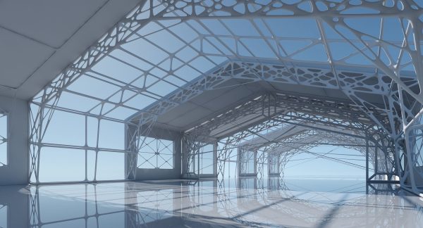 Futuristic Architectural Structure 12
