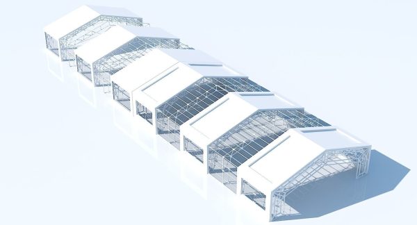 Futuristic Architectural Structure 12