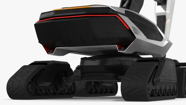Futuristic Excavator Machine New