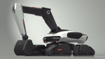 Futuristic Excavator Machine New