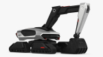 Futuristic Excavator Machine New