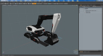 Futuristic Excavator Machine New