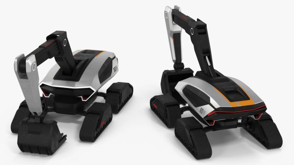 Futuristic Excavator Machine New