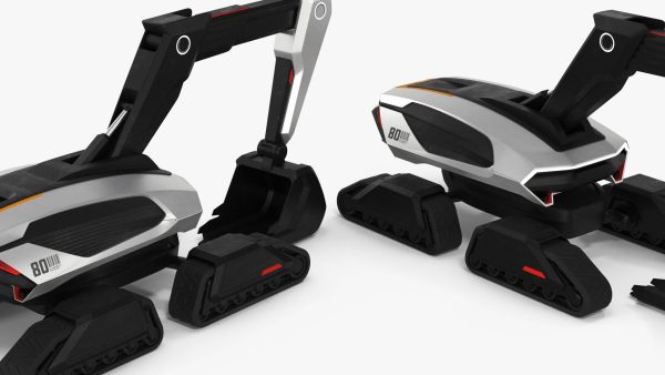 Futuristic Excavator Machine New