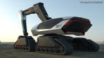Futuristic Excavator Machine New