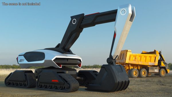 Futuristic Excavator Machine New