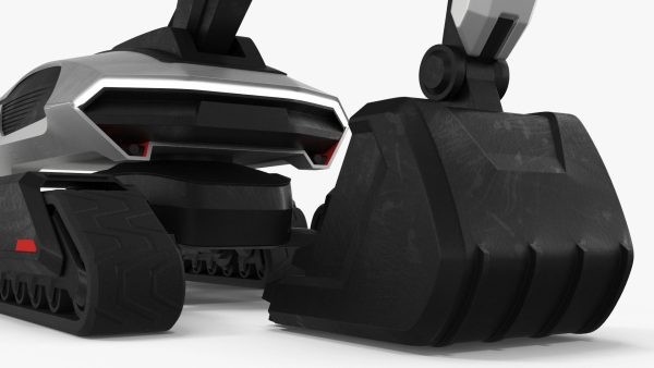 Futuristic Excavator Machine New