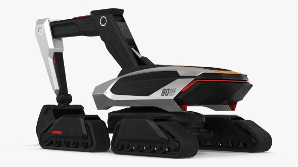 Futuristic Excavator Machine New