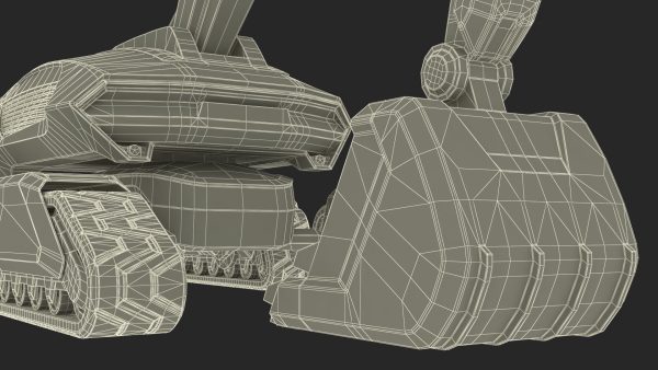 Futuristic Excavator Machine New