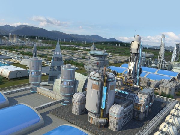 Futuristic Factory